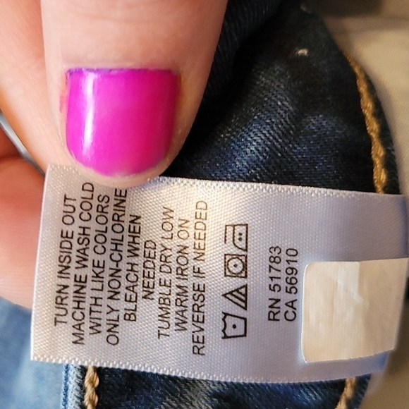 𝅺Maurices high Rise Womens size M long - Picture 5 of 5